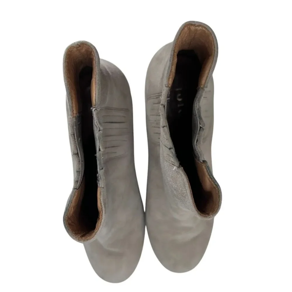 Joie Women's Buff Beige‎ Remmie Suede Chelsea Booties Size US 8 EUR 39